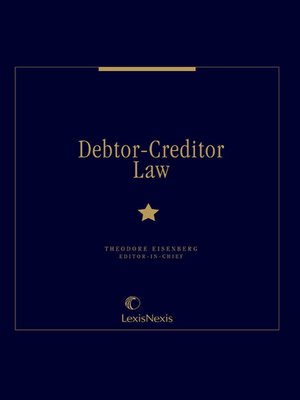 cover image of Debtor-Creditor Law
